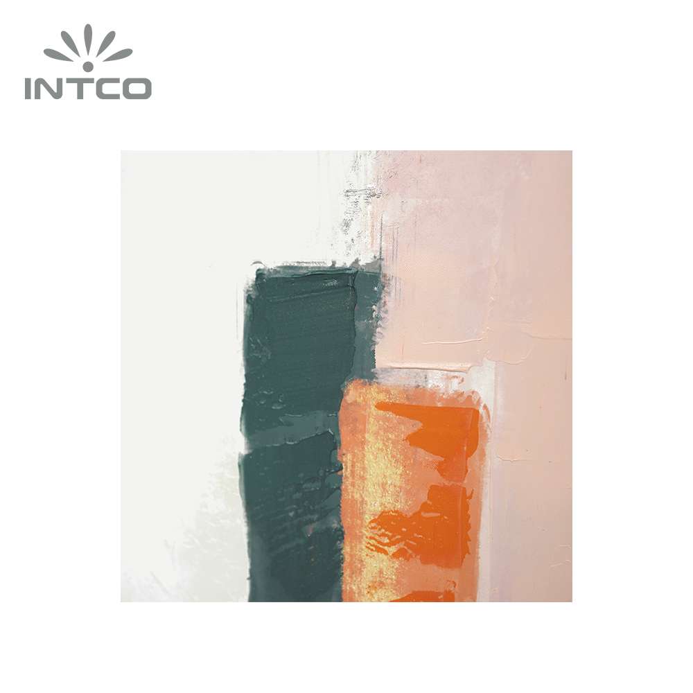 the neutral color details of intco abstract wall art frame